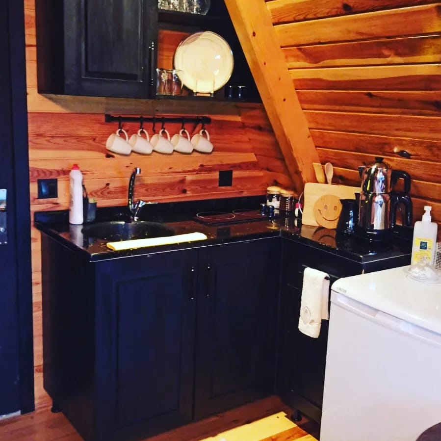 Sapanca Brown Wooden Bungalov