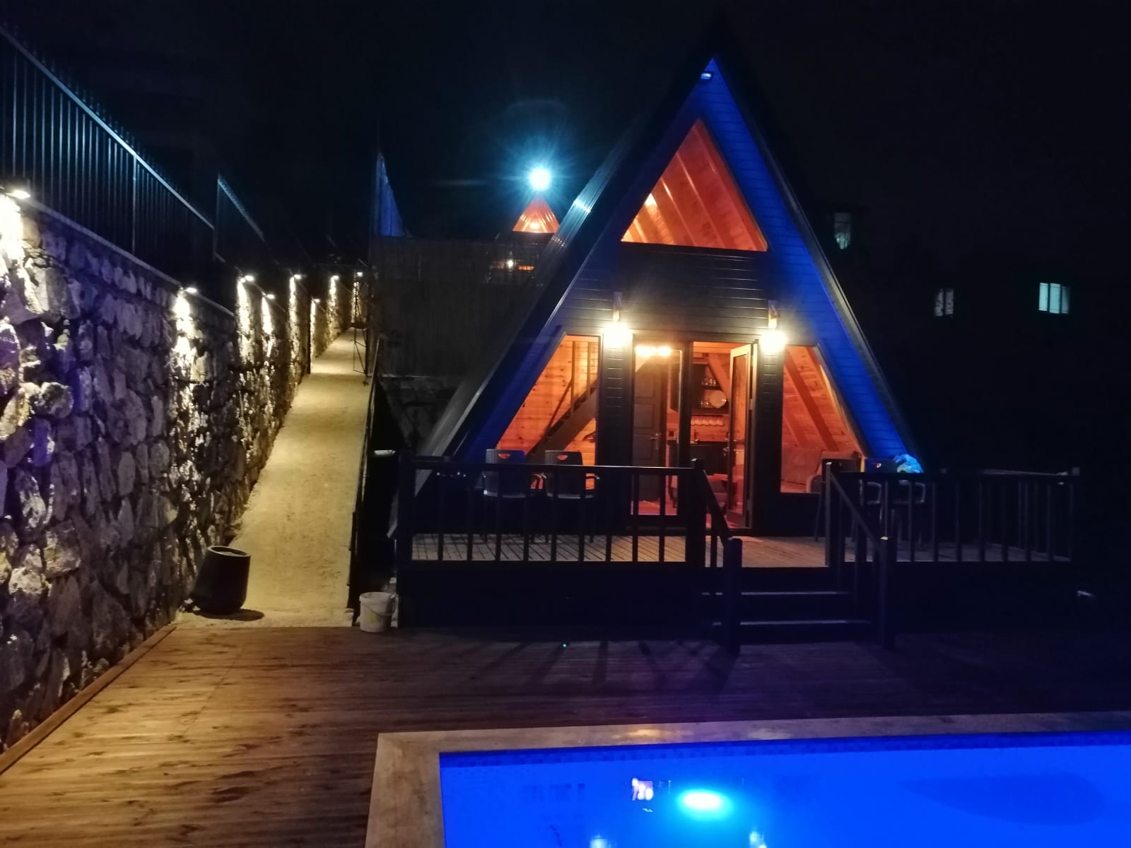 Sapanca Brown Wooden Bungalov